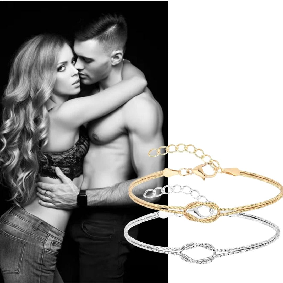 Il bracciale di coppia che trasforma il vostro legame in un simbolo da portare ogni giorno.